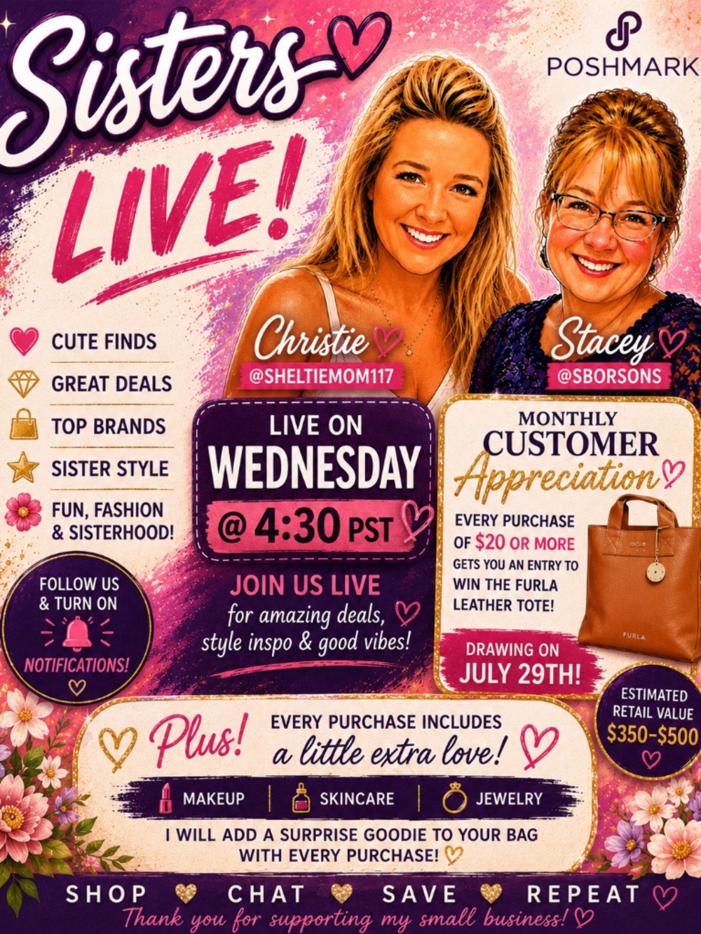 Live show flyer